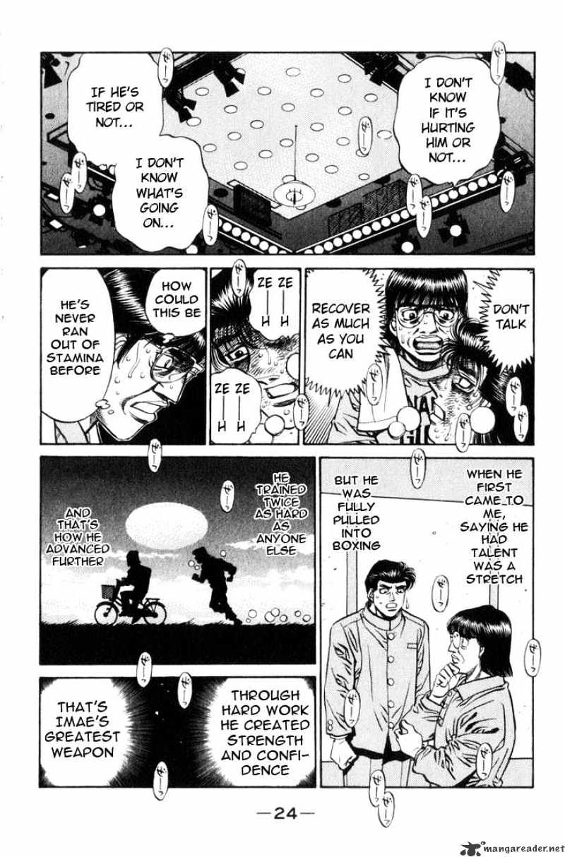 Hajime no Ippo: Fighting Spirit, Chapter 454 image 02